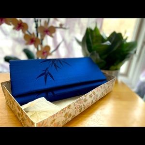 Excellent Condition Vintage M. Yamamoto Silk Clutch.